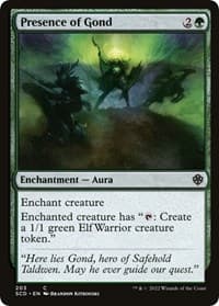 Presence of Gond - Starter Commander Decks - Magic: The Gathering card