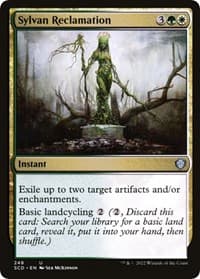 Sylvan Reclamation - Starter Commander Decks - Magic: The Gathering card