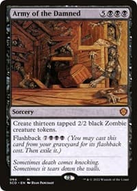 Army of the Damned - Starter Commander Decks - Magic: The Gathering card