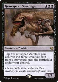 Gravespawn Sovereign - Starter Commander Decks - Magic: The Gathering card