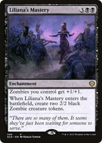 Liliana's Mastery - Starter Commander Decks - Magic: The Gathering card