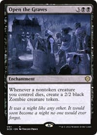 Open the Graves - Starter Commander Decks - Magic: The Gathering card