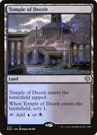 Temple of Deceit - Starter Commander Decks - Magic: The Gathering card