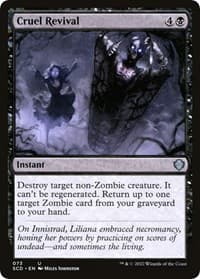 Cruel Revival - Starter Commander Decks - Magic: The Gathering card