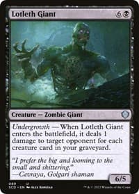 Lotleth Giant - Starter Commander Decks - Magic: The Gathering card