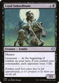 Loyal Subordinate - Starter Commander Decks - Magic: The Gathering card