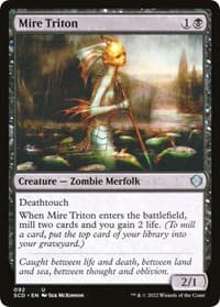 Mire Triton - Starter Commander Decks - Magic: The Gathering card