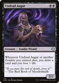 Undead Augur - Starter Commander Decks - Magic: The Gathering card