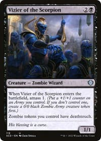 Vizier of the Scorpion - Starter Commander Decks - Magic: The Gathering card