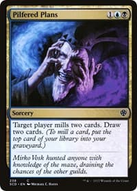 Pilfered Plans - Starter Commander Decks - Magic: The Gathering card