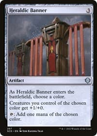 Heraldic Banner - Starter Commander Decks - Magic: The Gathering card
