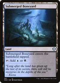 Submerged Boneyard - Starter Commander Decks - Magic: The Gathering card