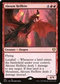 Akoum Hellkite - Starter Commander Decks - Magic: The Gathering card
