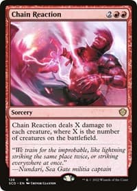 Chain Reaction - Starter Commander Decks - Magic: The Gathering card