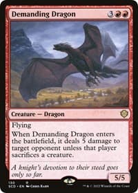 Demanding Dragon - Starter Commander Decks - Magic: The Gathering card