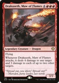 Drakuseth, Maw of Flames - Starter Commander Decks - Magic: The Gathering card