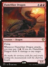 Flameblast Dragon - Starter Commander Decks - Magic: The Gathering card