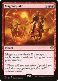 Magmaquake - Starter Commander Decks - Magic: The Gathering card