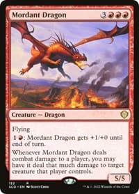 Mordant Dragon - Starter Commander Decks - Magic: The Gathering card