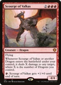 Scourge of Valkas - Starter Commander Decks - Magic: The Gathering card