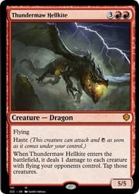 Thundermaw Hellkite - Starter Commander Decks - Magic: The Gathering card