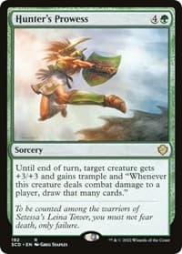 Hunter's Prowess - Starter Commander Decks - Magic: The Gathering card