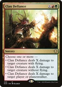 Clan Defiance - Starter Commander Decks - Magic: The Gathering card