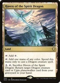 Haven of the Spirit Dragon - Starter Commander Decks - Magic: The Gathering card