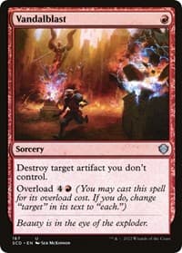 Vandalblast - Starter Commander Decks - Magic: The Gathering card