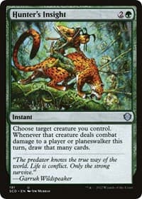 Hunter's Insight - Starter Commander Decks - Magic: The Gathering card