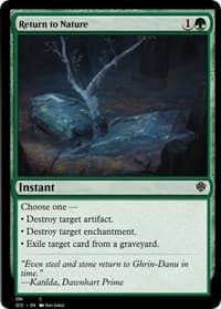 Return to Nature - Starter Commander Decks - Magic: The Gathering card