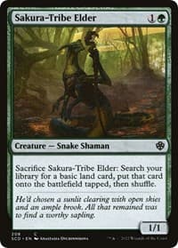 Sakura-Tribe Elder - Starter Commander Decks - Magic: The Gathering card
