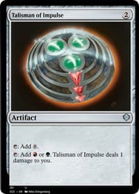 Talisman of Impulse - Starter Commander Decks - Magic: The Gathering card