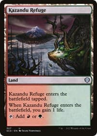 Kazandu Refuge - Starter Commander Decks - Magic: The Gathering card