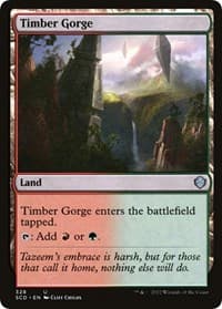 Timber Gorge - Starter Commander Decks - Magic: The Gathering card