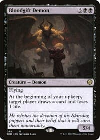 Bloodgift Demon - Starter Commander Decks - Magic: The Gathering card