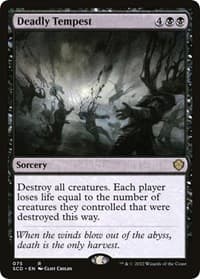 Deadly Tempest - Starter Commander Decks - Magic: The Gathering card