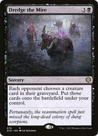 Dredge the Mire - Starter Commander Decks - Magic: The Gathering card