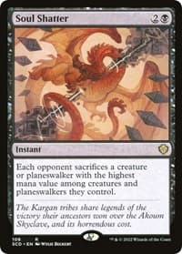 Soul Shatter - Starter Commander Decks - Magic: The Gathering card
