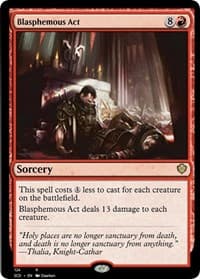 Blasphemous Act - Starter Commander Decks - Magic: The Gathering card