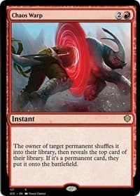 Chaos Warp - Starter Commander Decks - Magic: The Gathering card