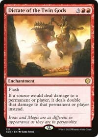 Dictate of the Twin Gods - Starter Commander Decks - Magic: The Gathering card