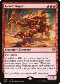 Geode Rager - Starter Commander Decks - Magic: The Gathering card