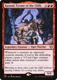 Kazuul, Tyrant of the Cliffs - Starter Commander Decks - Magic: The Gathering card