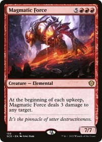 Magmatic Force - Starter Commander Decks - Magic: The Gathering card