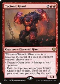 Tectonic Giant - Starter Commander Decks - Magic: The Gathering card