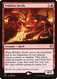 Wildfire Devils - Starter Commander Decks - Magic: The Gathering card