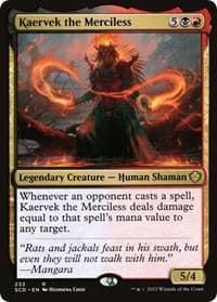 Kaervek the Merciless - Starter Commander Decks - Magic: The Gathering card