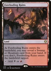 Foreboding Ruins - Starter Commander Decks - Magic: The Gathering card