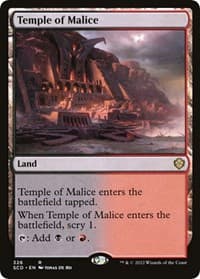Temple of Malice - Starter Commander Decks - Magic: The Gathering card
